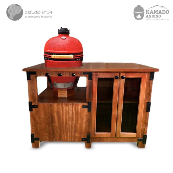 mueble Kamado Andino de madera