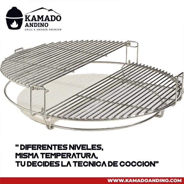 Divisor de parrilla 3 niveles