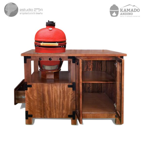 muebles Kamado Andino de madera