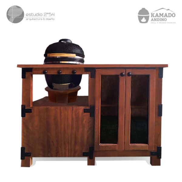 mueble Kamado Andino de madera