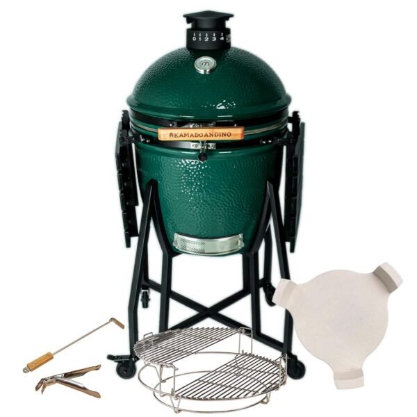 Large Kamado Andino verde-Clásico